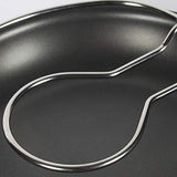 Top rated frying pan and pot organizer rack cookware holder caddy stainless steel 11 inch pack of 2