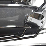 Top frying pan and pot organizer rack cookware holder caddy stainless steel 11 inch pack of 2