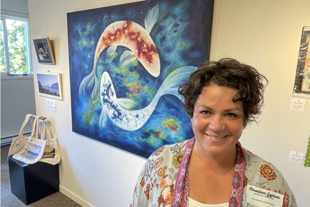 Emotions and nature’s magic meet on Port Alberni artist’s canvas