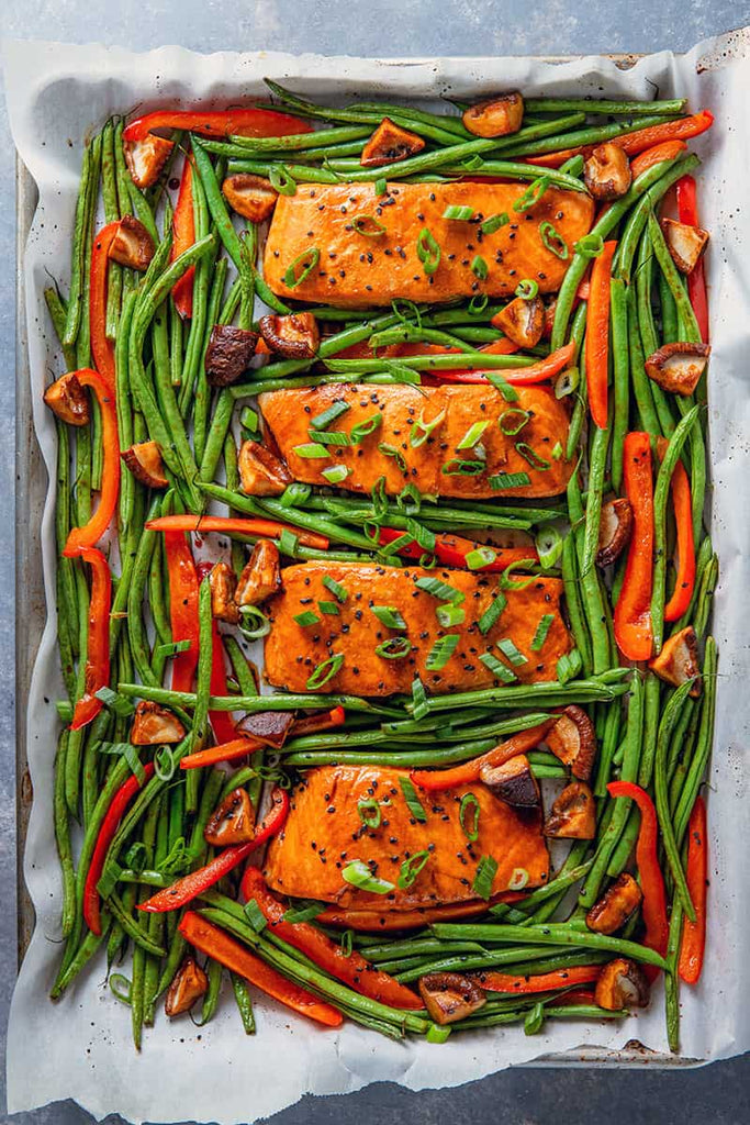 Sheet Pan Teriyaki Salmon