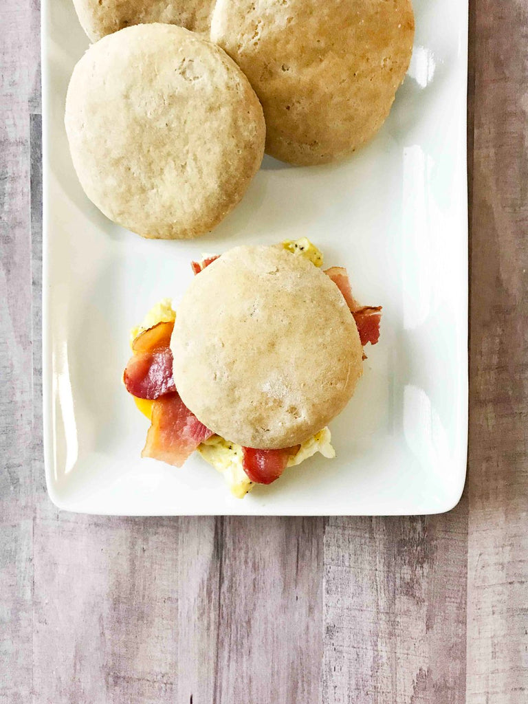 Whole Wheat Vegan Biscuits