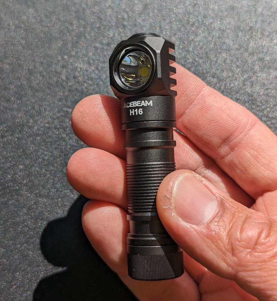 Acebeam H16 Fishing Headlamp and Flashlight review – a great little EDC light