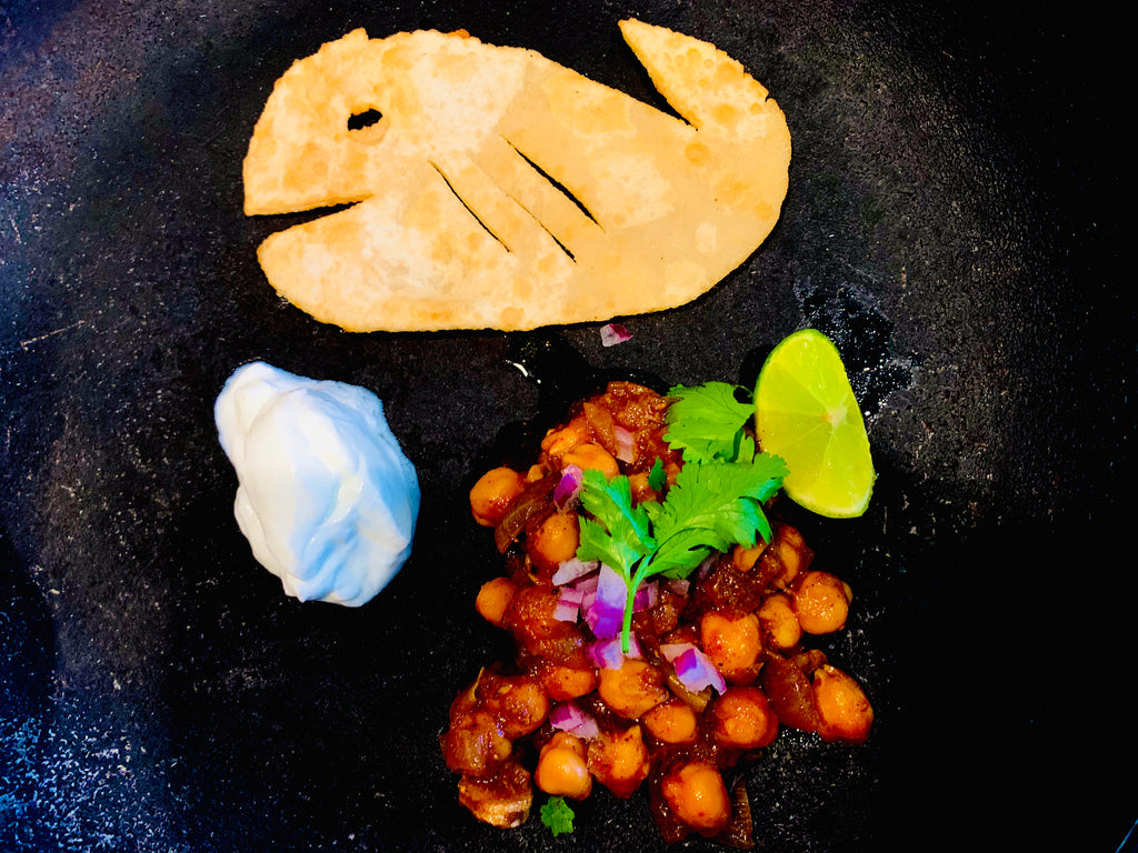 Gourmet Chhole Bhature in 30 minutes