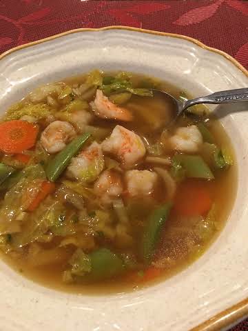 BONNIE’S ASIAN SPRING SOUP