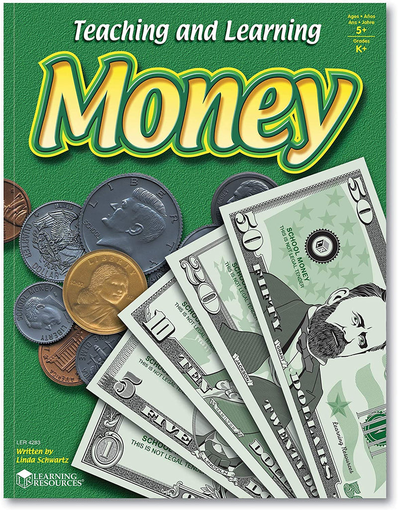 Learning Resources Teaching and Learning Money Activity Book, Counting/Sorting, Grades 4+,Multicolor $4.73