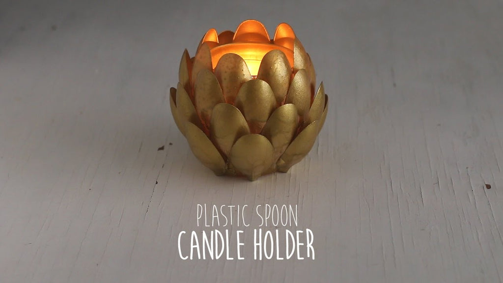 DIY: Spoon Candle Holder by VENTUNO ART (4 years ago)