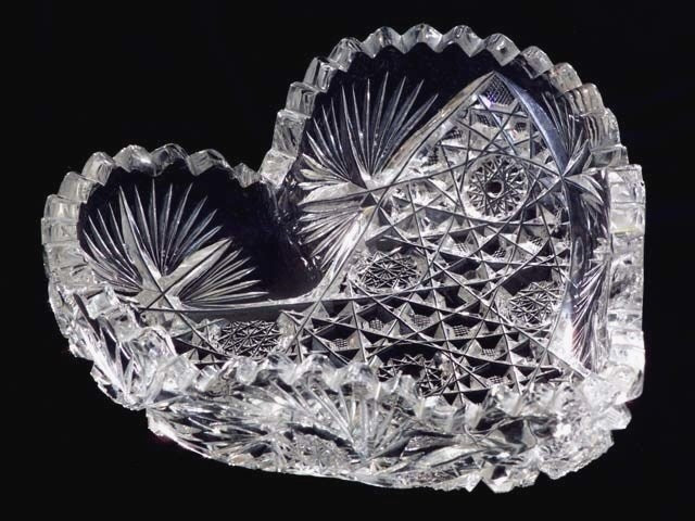 Small Spaces Crystal Candy Dish