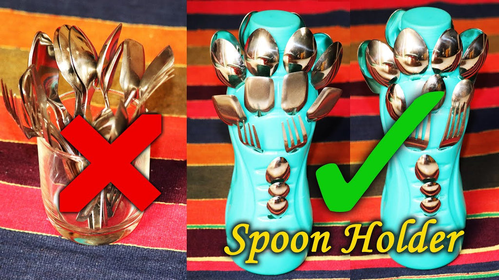 DIY Spoon and Fork Holder by Effective Life Hacks (1 year ago)