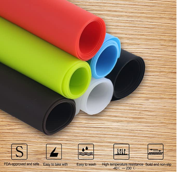 Silicone heat resistant mat