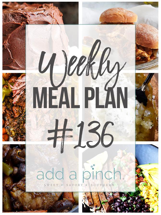 Sharing our Weekly Meal Plan with make-ahead tips, freezer instructions, and ways to make supper even easier!