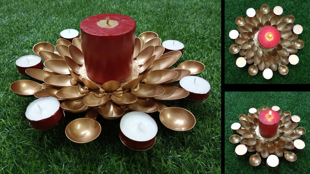 How to Make Spoon Candle Holder by Craftology (5 months ago)