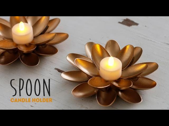 DIY Spoon Candle Holder by VENTUNO ART (3 years ago)