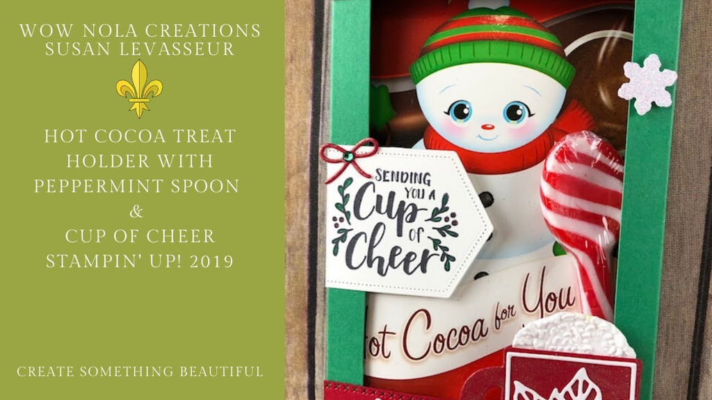 dollartree #hotcocoaholderwith peppermint spoon #wownolacreations Ready for a fun Christmas project? I was lucky to find a super cute hot cocoa packet at the ...