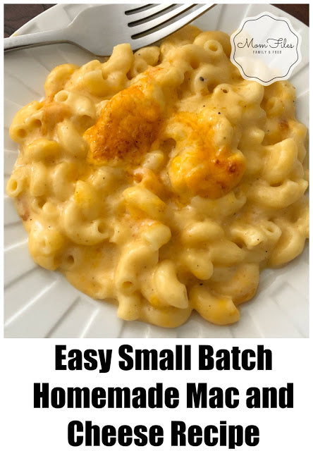 Easy Small Batch Homemade Mac and Cheese Recipe