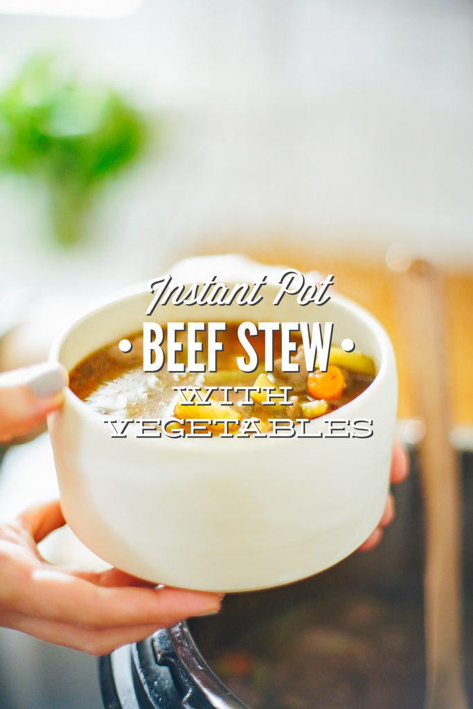 Easy Instant Pot Beef Stew