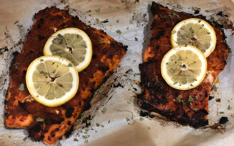 Masala Crusted Salmon