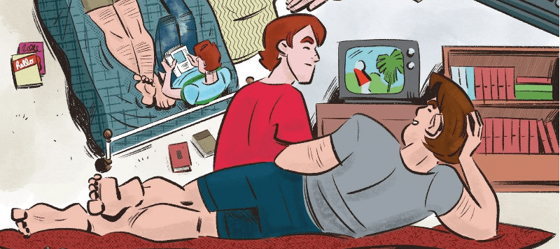 "Please Say It!" is a sweet new webcomic about coming out in the 80s