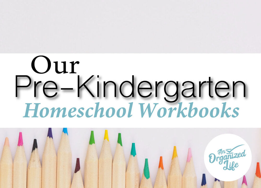 Our Pre-K Workbooks