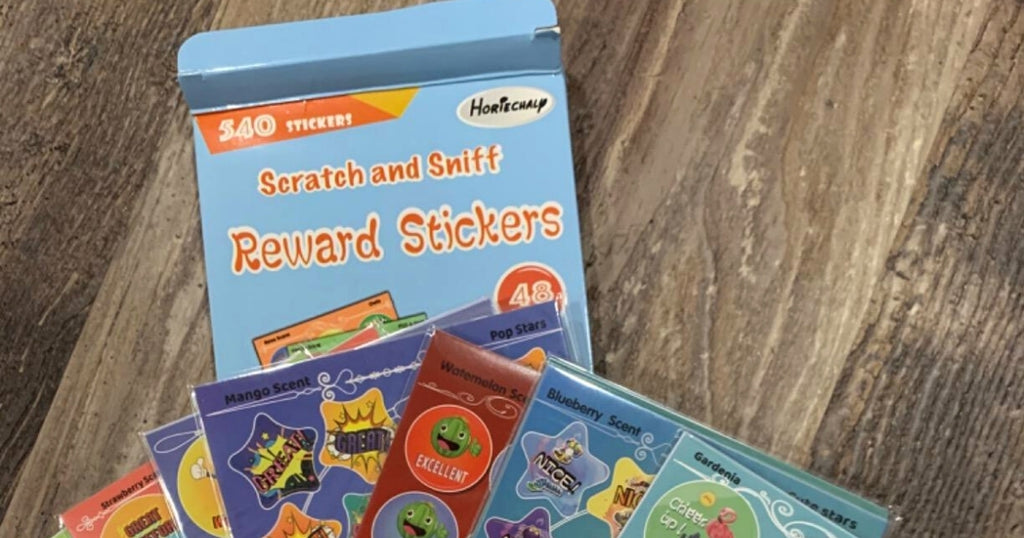 520 Scratch & Sniff Stickers Only $8 on Amazon | Fun for Back to School