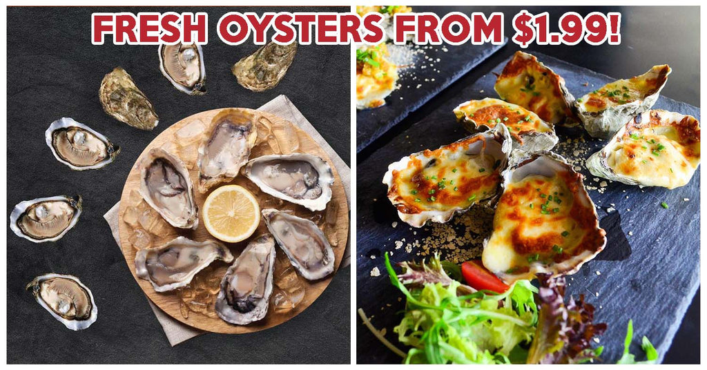 Get $1.99 Oysters At Oyster Co’s New Outlet In VivoCity