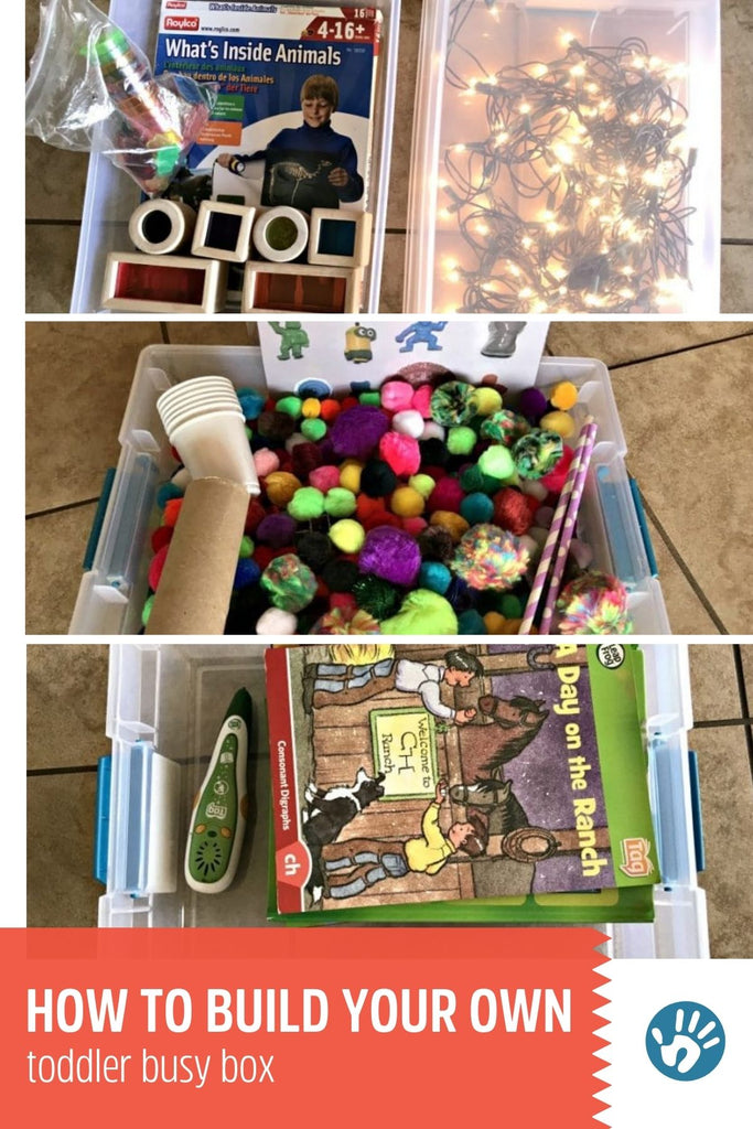 Build Your Own DIY Toddlers Busy Activity Boxes – Free Tutorial