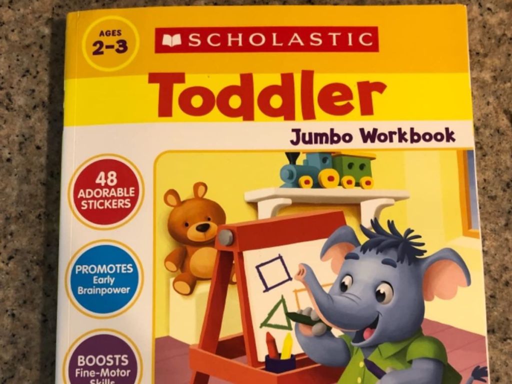Scholastic Toddler Jumbo Workbook Only $3.56 on Amazon (Regularly $10) | Awesome Reviews