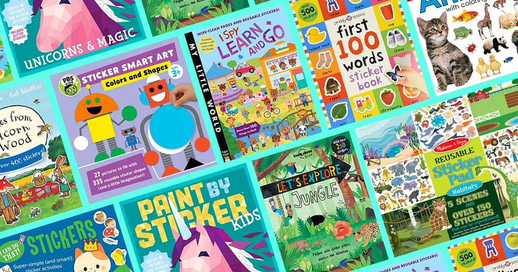16 Best Sticker Books for Kids of All Ages