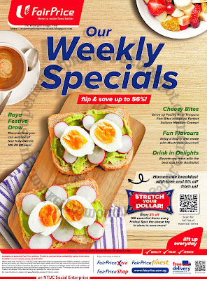 NTUC FairPrice Weekly Specials Promotion 01 - 14 April 2022