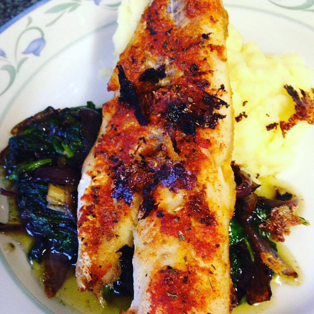 Recipe - Seabass with Carelmalised Veg