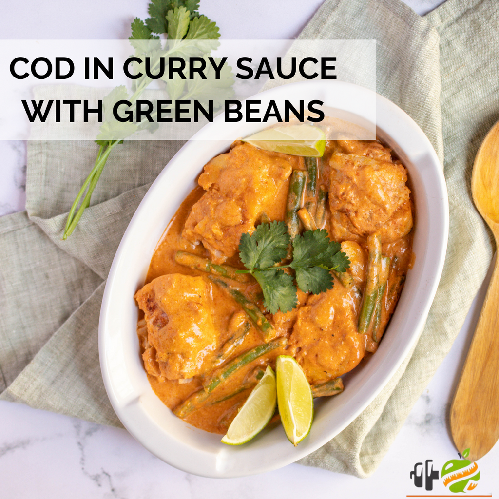 Cod In Curry Sauce With Green Beans