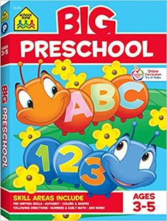 $6.69 School Zone - Big Preschool Workbook (regularly $13) at Amazon