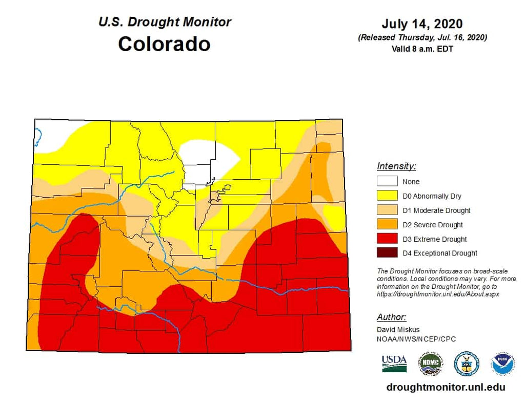 Summit County ‘abnormally dry’ as most of Colorado falls into drought