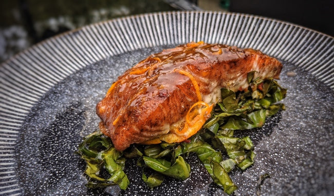 Orange Glazed Salmon