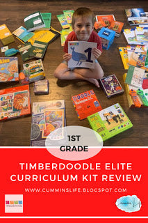 Timberdoodle’s First Grade Curriculum Kit Review {Unboxing Our Elite Kit}