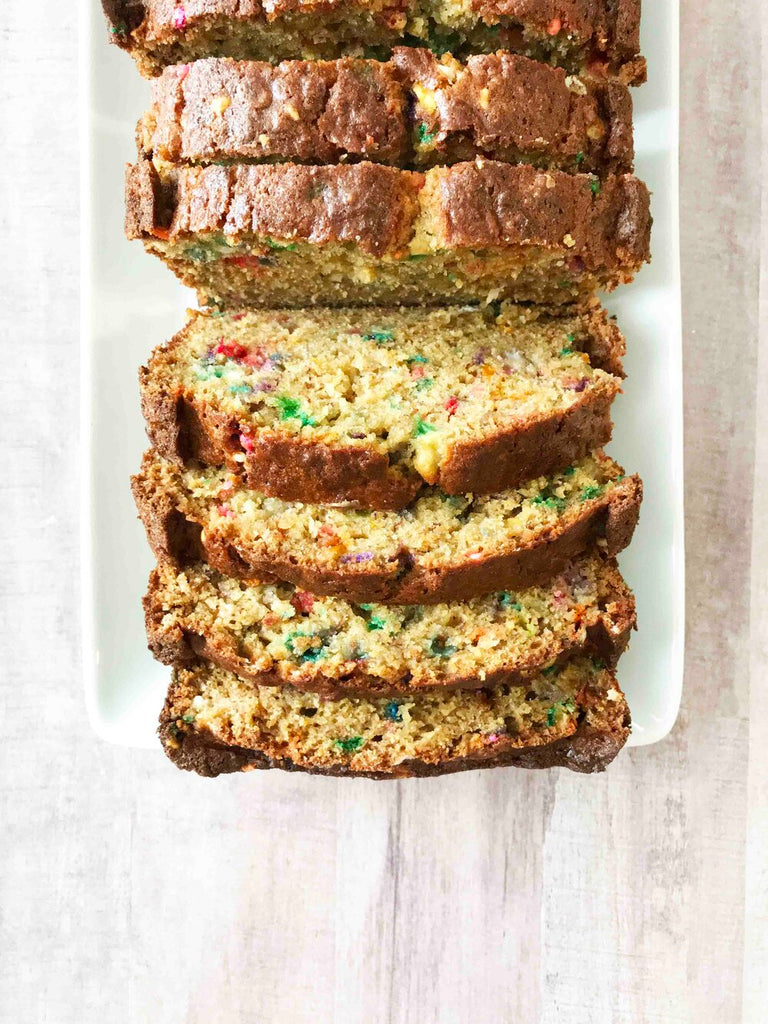 Unicorn Banana Bread