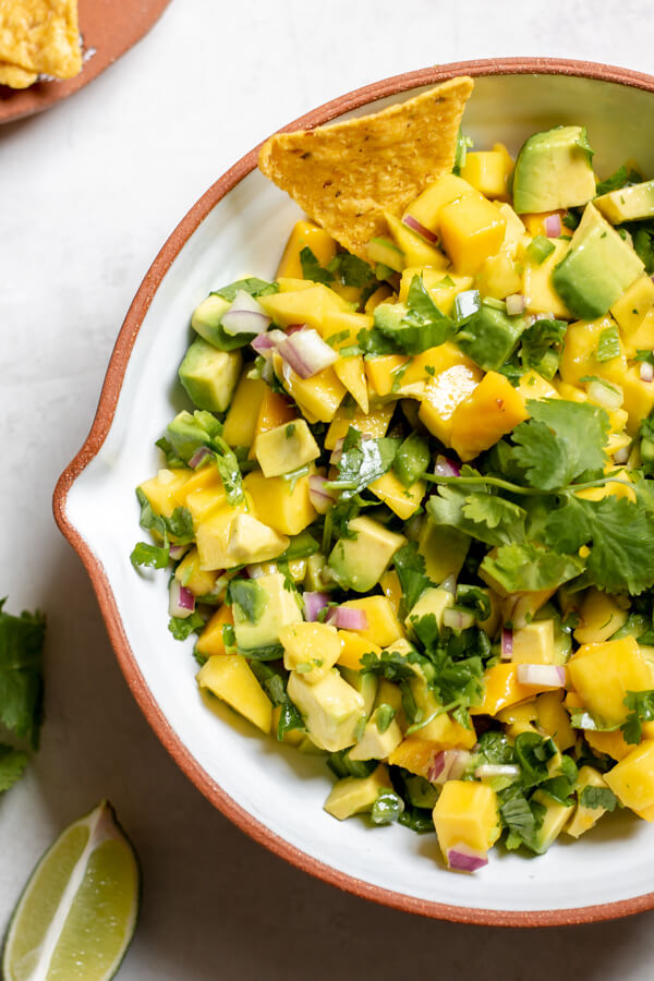 Spicy Avocado Mango Salsa