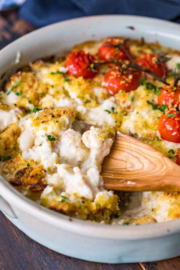 Cheesy Cauliflower Au Gratin Recipe