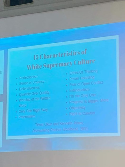 DuPage Co high schoolers taught "15 Characteristics of White Supremacy Culture"