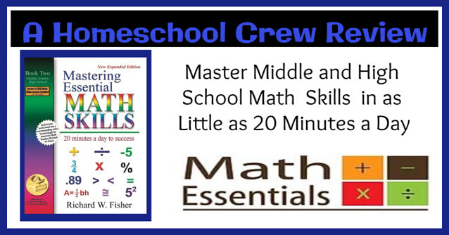 Mastering Essential Math Skills (A Homeschool Crew Review)