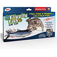 Ontel Flippity Fish Cat Toy only $5.50