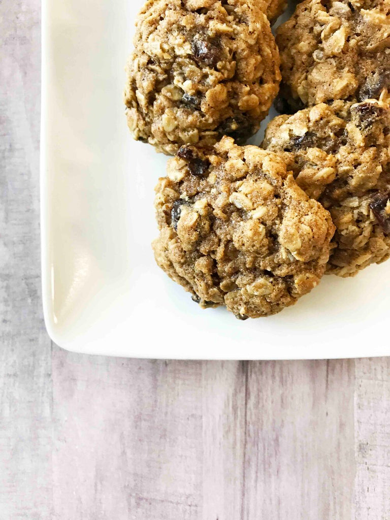 Healthified Oatmeal Raisin Cookies