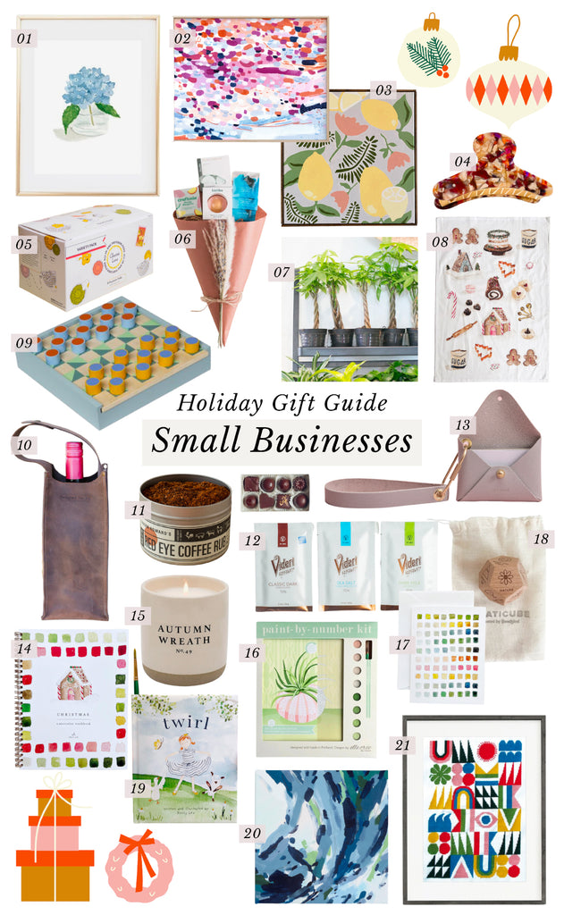 2022 Holiday Gift Guide: Gifts from Small Businesses