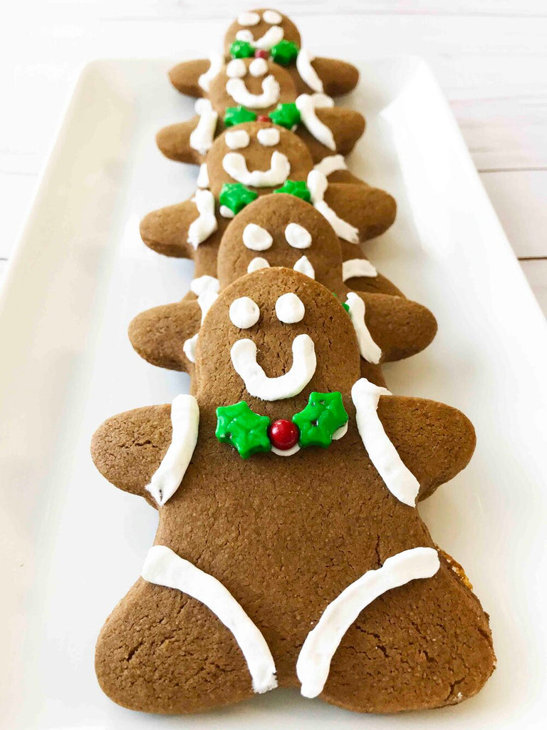 Whole Wheat Gingerbread Men Cookies