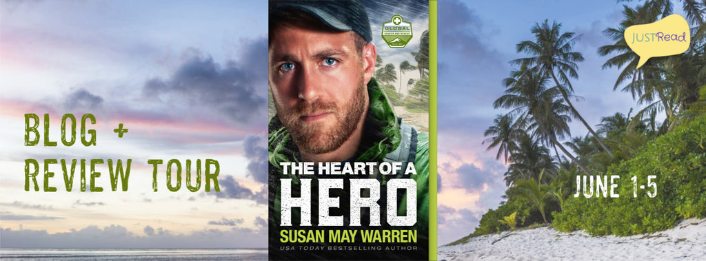 "Heart of a Hero" by Susan May Warren -- Book Review, Blog Tour, and Giveaway