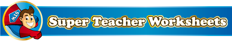 Super Teacher Worksheets