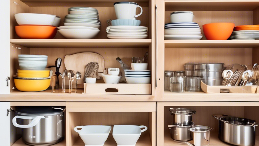 Declutter Your Kitchen: Ultimate Dish Cabinet Organizer