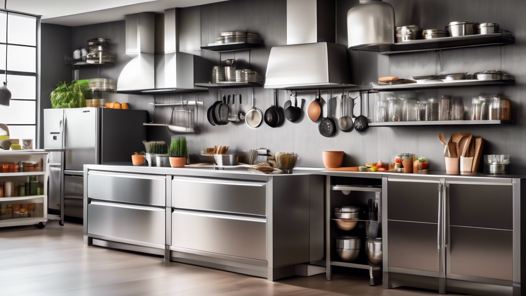 Stainless Steel Kitchen Organizers: A Practical Choice