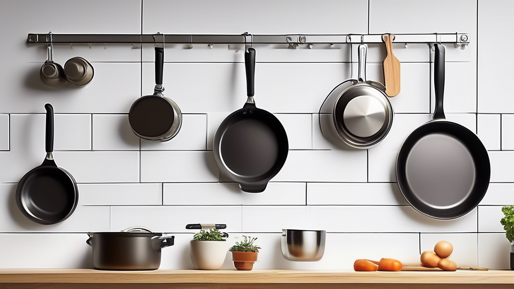 DIY: Wall-Mounted Pot and Pan Storage
