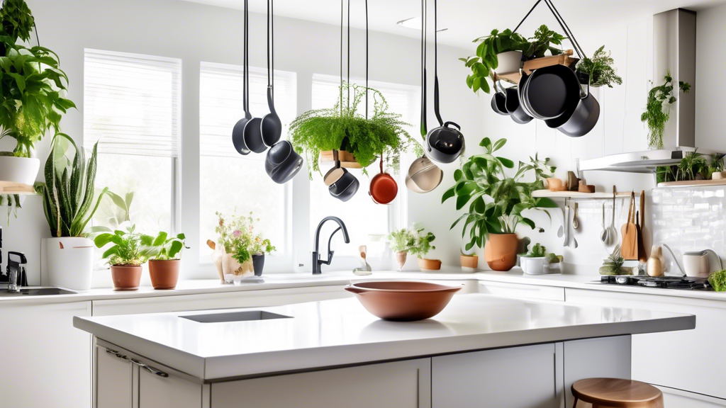 Hang Your Pots and Pans for a Stylish Kitchen