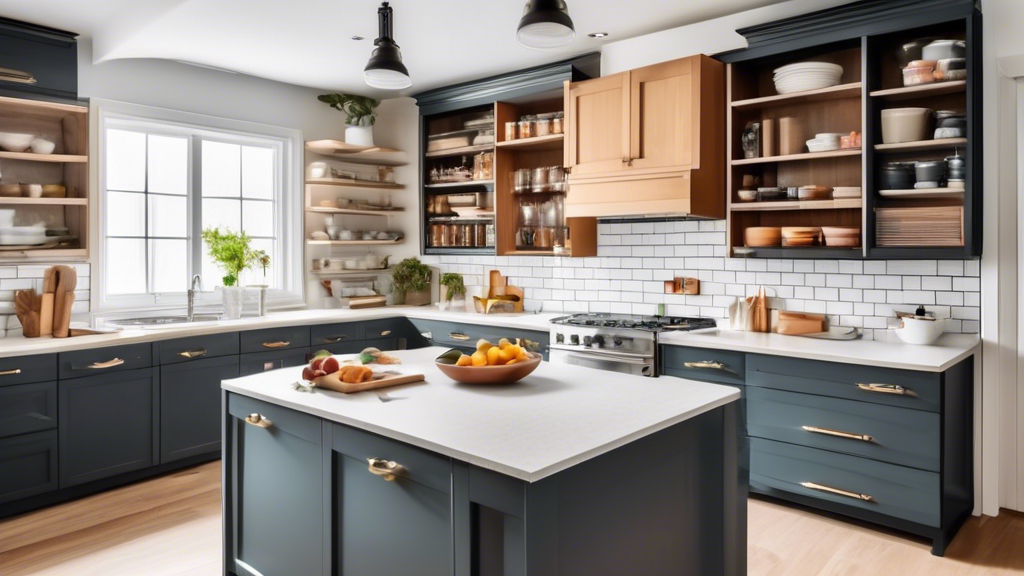 Maximize Kitchen Storage: DIY Cabinet Solutions